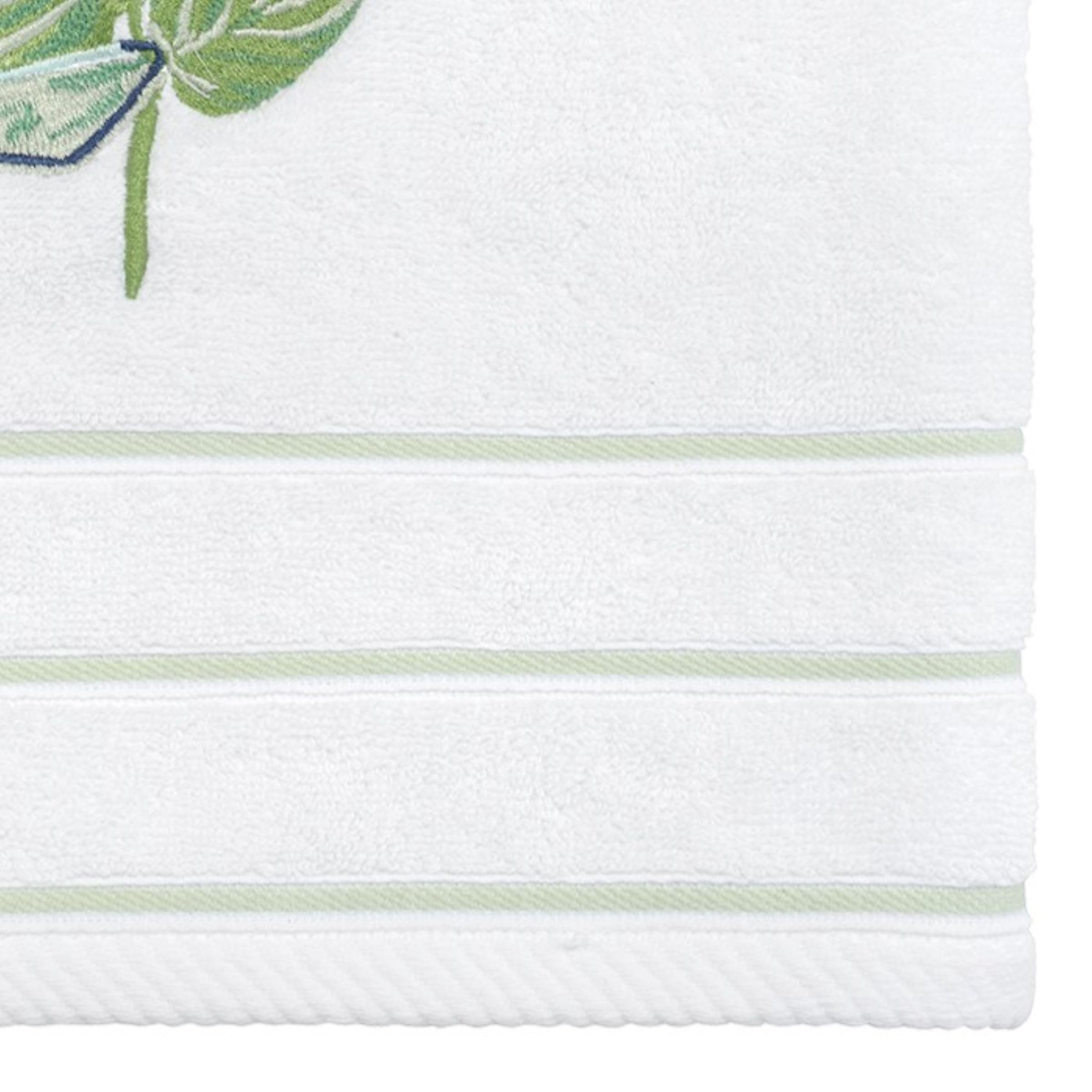 Nicole Miller - Bath Towels, Soft & Absorbent Embroidered Cotton, Set of 2 (Tropiluxe Collection) - Image 3