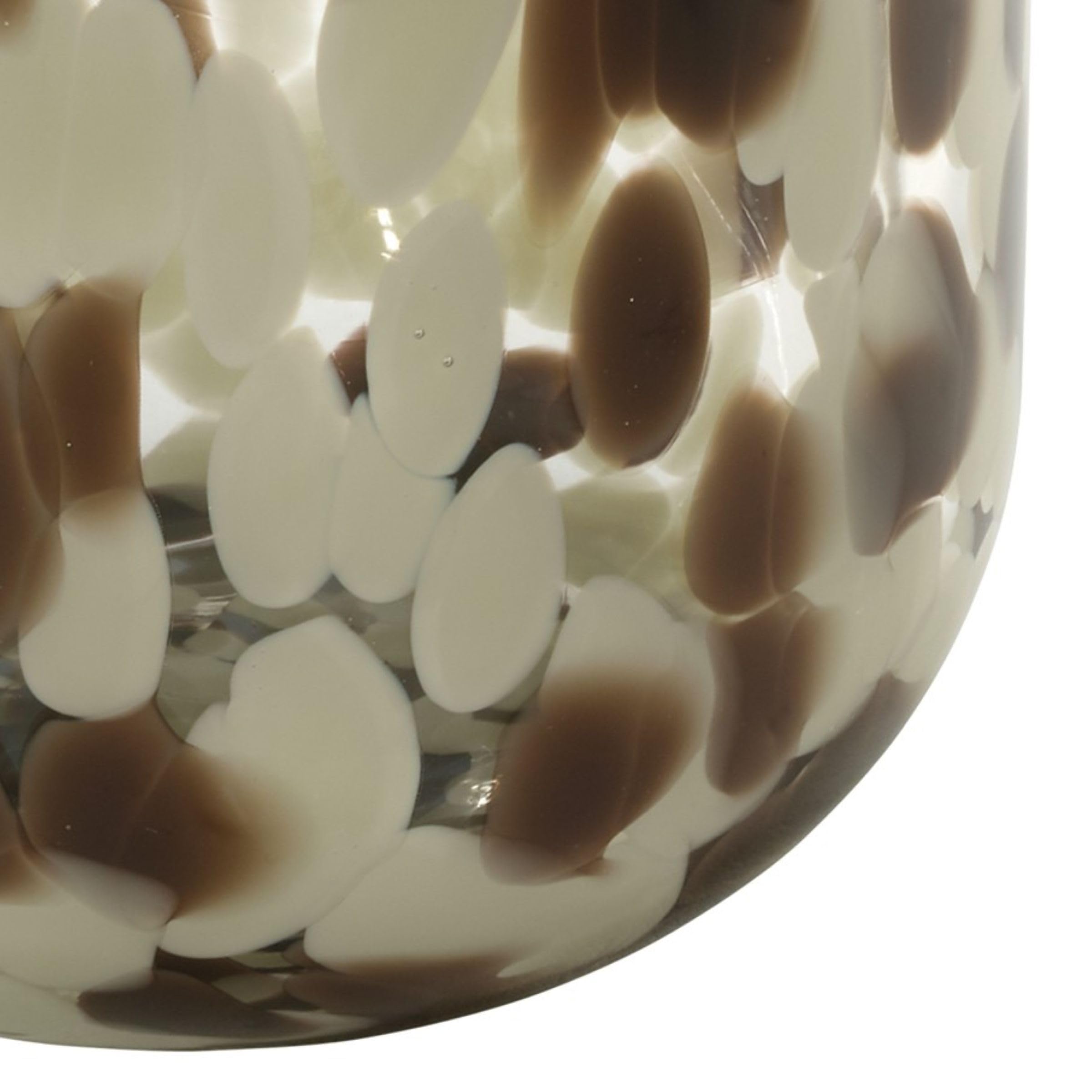 Nicole Miller – Covered Jar, Decorative Glass with Animal Print Design & Gold-Tone Lid, Decorative Storage for Bathroom, Kitchen, Bedroom or Office (Safari) - Image 3