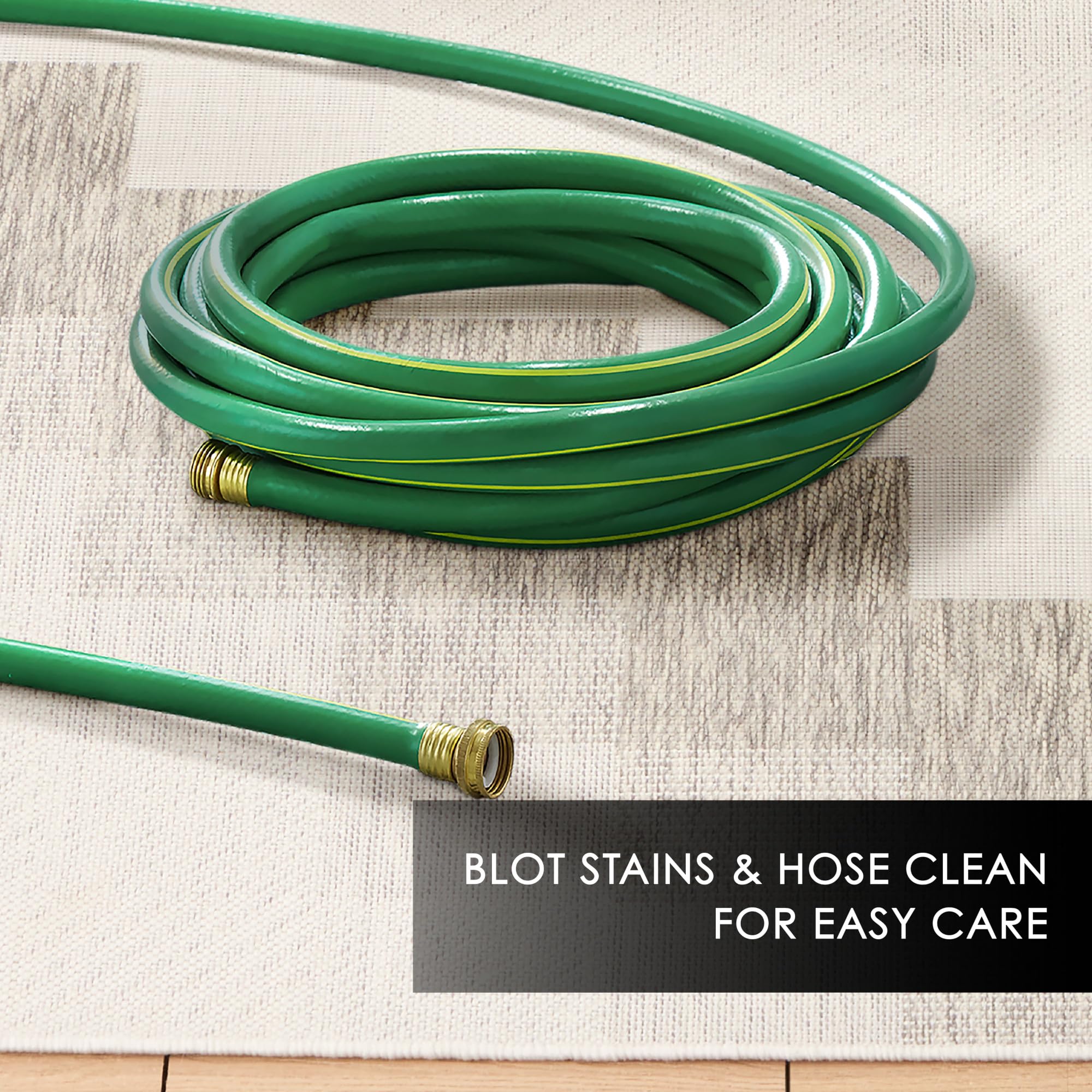 Nicole Miller New York Patio Country Ombre Chevron Indoor Outdoor Area Rug, UV Fade Resistant, Low Pile, Grey/Cream, 3'11"x5'2" - Image 7