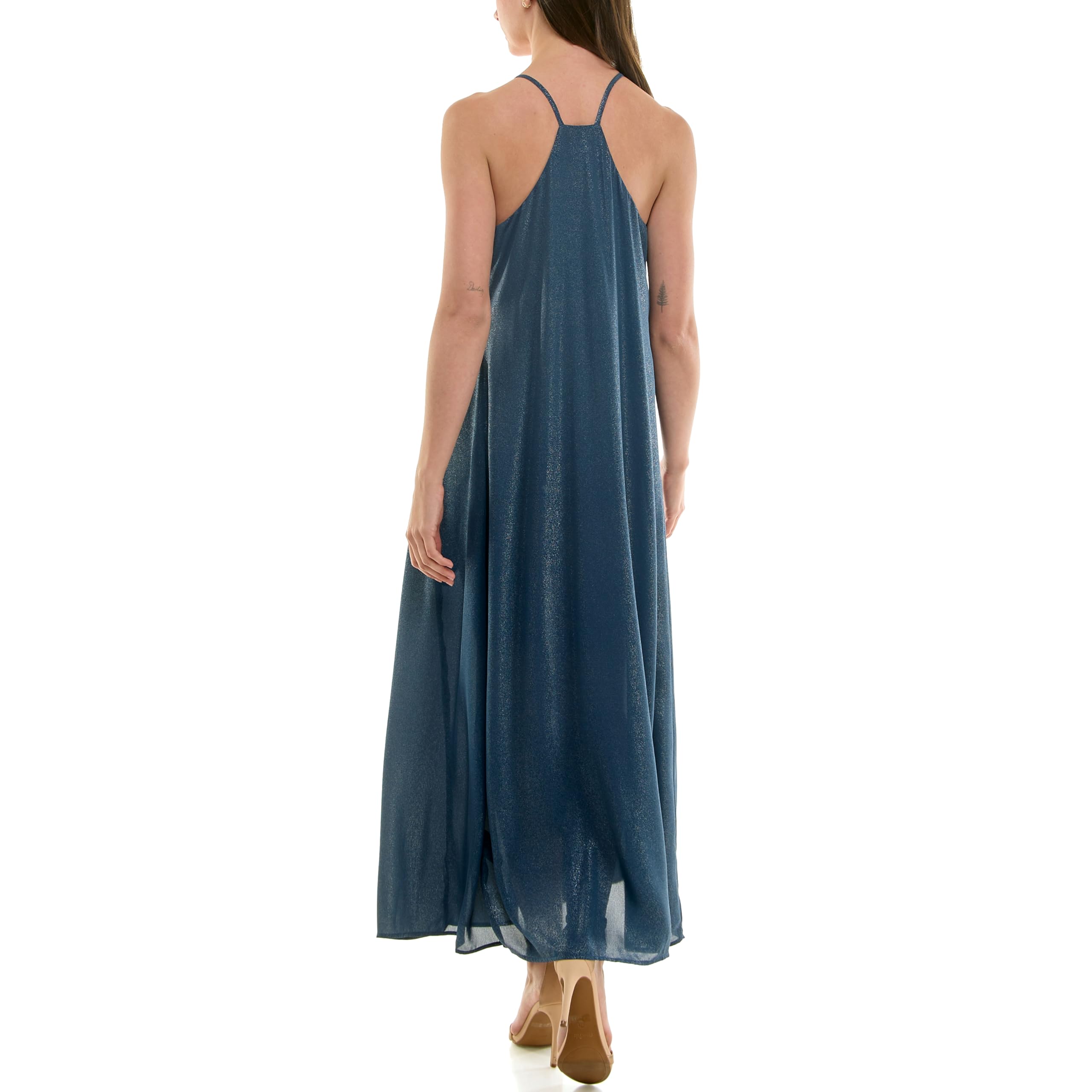 Nicole Miller New York Womens Maxi Slip Dress - Image 4